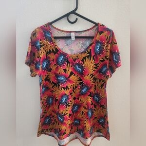 LuLaRoe Floral Classic Tee
